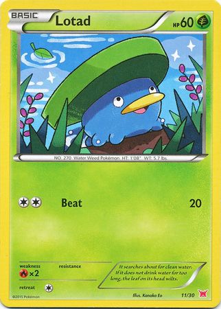 Lotad (11/30) [XY: Trainer Kit 2 - Latias] - Card Brawlers | Quebec | Canada | Yu-Gi-Oh!