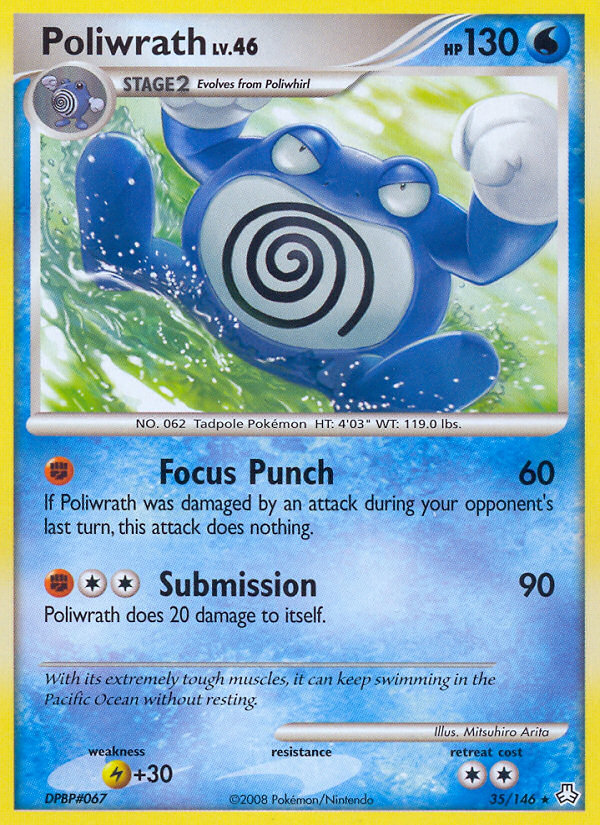 Poliwrath (35/146) [Diamond & Pearl: Legends Awakened] - Card Brawlers | Quebec | Canada | Yu-Gi-Oh!