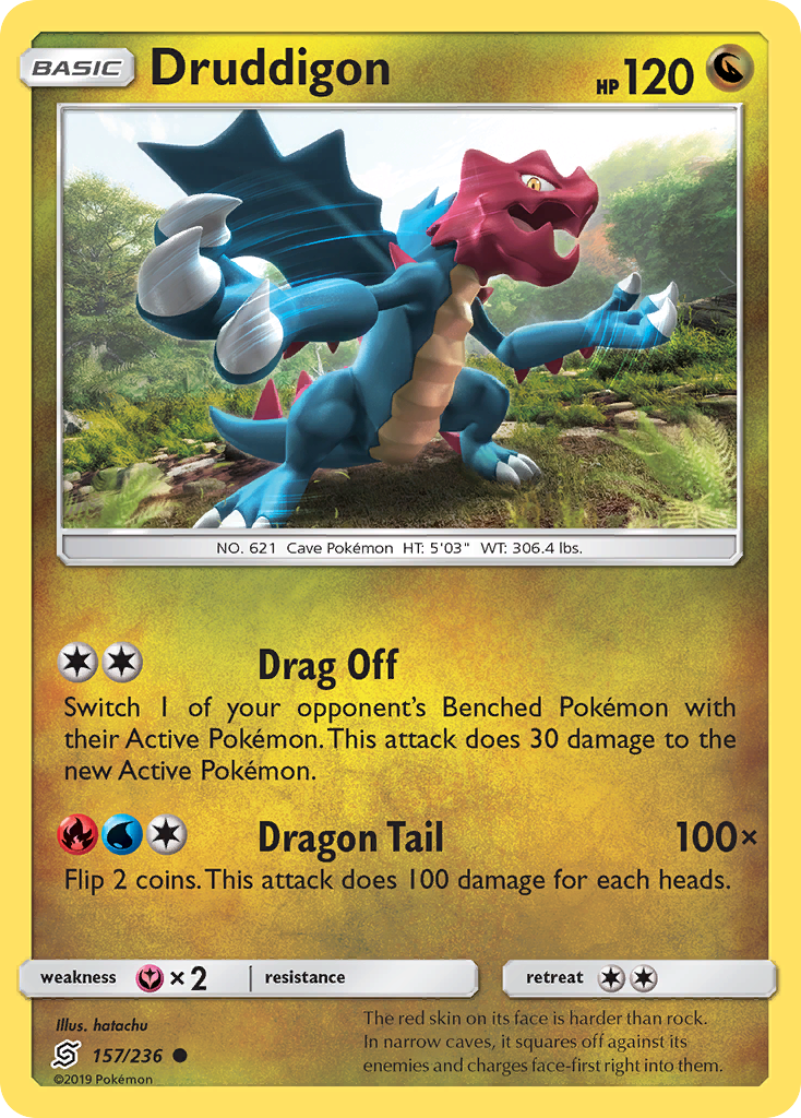 Druddigon (157/236) [Sun & Moon: Unified Minds] - Card Brawlers | Quebec | Canada | Yu-Gi-Oh!