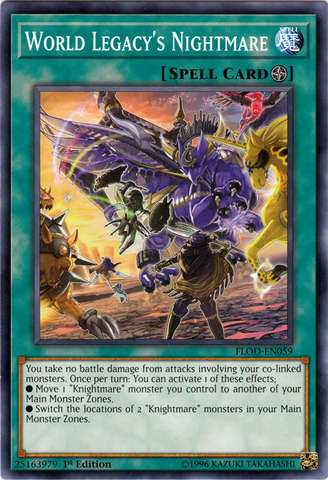 World Legacy's Nightmare [FLOD-EN059] Common - Card Brawlers | Quebec | Canada | Yu-Gi-Oh!