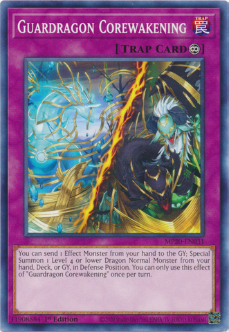 Guardragon Corewakening [MP20-EN031] Common - Card Brawlers | Quebec | Canada | Yu-Gi-Oh!