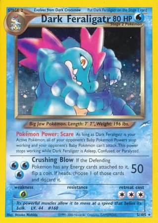 Dark Feraligatr (5/105) [Neo Destiny Unlimited] - Card Brawlers | Quebec | Canada | Yu-Gi-Oh!
