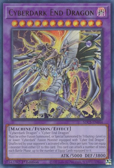 Cyberdark End Dragon [SDCS-EN044] Ultra Rare - Card Brawlers | Quebec | Canada | Yu-Gi-Oh!