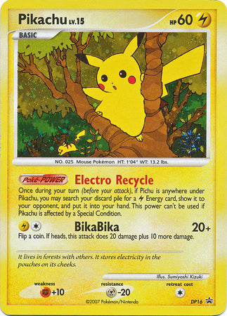 Pikachu (DP16) [Countdown Calendar Promos] - Card Brawlers | Quebec | Canada | Yu-Gi-Oh!