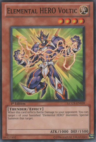 Elemental HERO Voltic [LCGX-EN039] Common - Card Brawlers | Quebec | Canada | Yu-Gi-Oh!