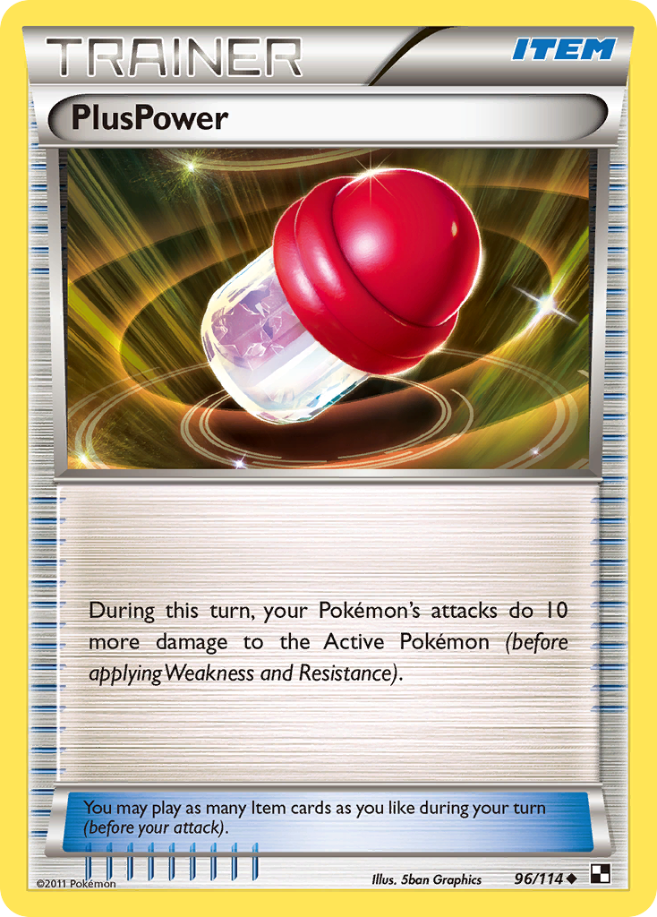 PlusPower (96/114) [Black & White: Base Set] - Card Brawlers | Quebec | Canada | Yu-Gi-Oh!