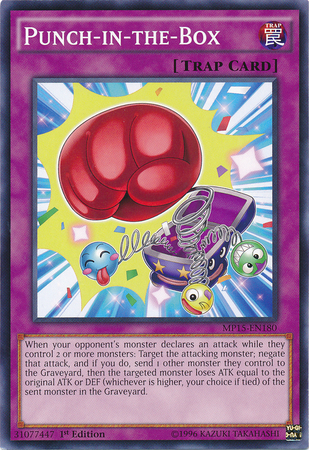 Punch-in-the-Box [MP15-EN180] Common - Card Brawlers | Quebec | Canada | Yu-Gi-Oh!