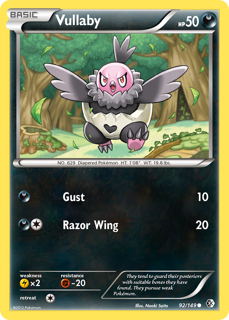 Vullaby (92/149) [Black & White: Boundaries Crossed] - Card Brawlers | Quebec | Canada | Yu-Gi-Oh!