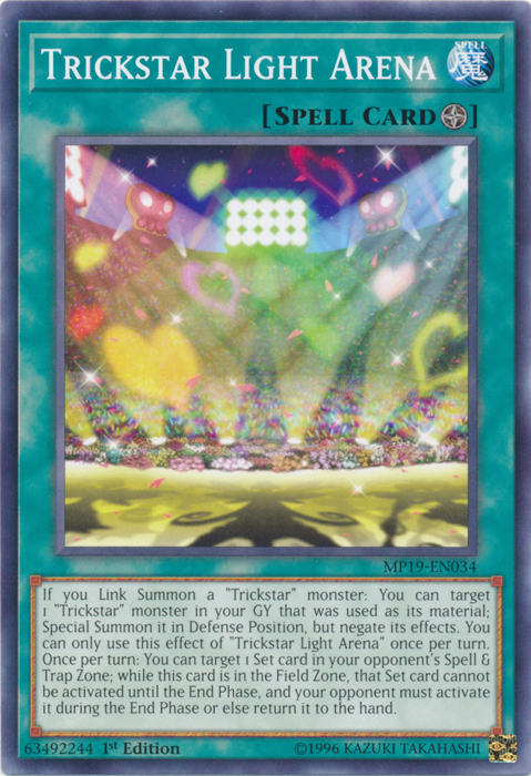 Trickstar Light Arena [MP19-EN034] Common - Card Brawlers | Quebec | Canada | Yu-Gi-Oh!