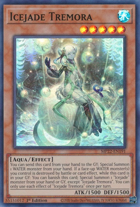 Icejade Tremora [MP22-EN191] Super Rare - Card Brawlers | Quebec | Canada | Yu-Gi-Oh!