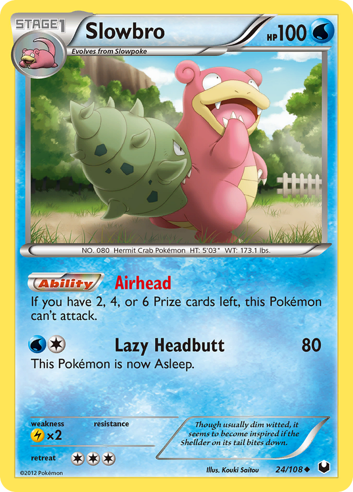 Slowbro (24/108) [Black & White: Dark Explorers] - Card Brawlers | Quebec | Canada | Yu-Gi-Oh!