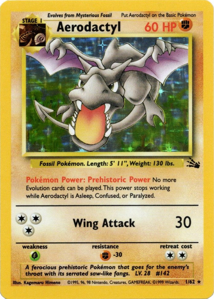 Aerodactyl (1/62) [Fossil Unlimited] - Card Brawlers | Quebec | Canada | Yu-Gi-Oh!