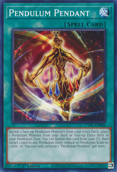 Pendulum Pendant [CYAC-EN084] Common - Card Brawlers | Quebec | Canada | Yu-Gi-Oh!