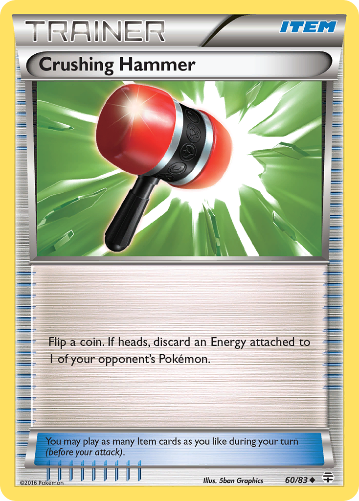 Crushing Hammer (60/83) [XY: Generations] - Card Brawlers | Quebec | Canada | Yu-Gi-Oh!