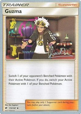 Guzma (115/147) (Infinite Force - Diego Cassiraga) [World Championships 2017] - Card Brawlers | Quebec | Canada | Yu-Gi-Oh!