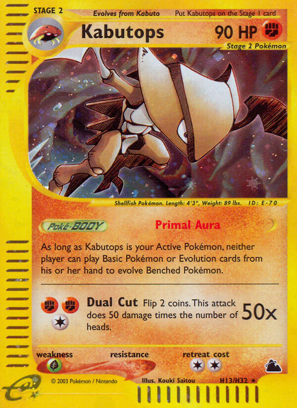Kabutops (H13/H32) [Skyridge] - Card Brawlers | Quebec | Canada | Yu-Gi-Oh!