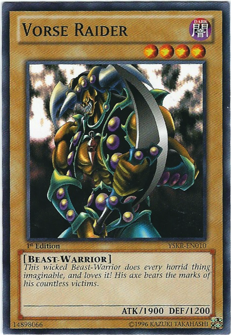 Vorse Raider [YSKR-EN010] Common - Yu-Gi-Oh! - Card Brawlers | Quebec | Canada |