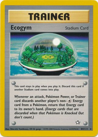 Ecogym (84/111) [Neo Genesis Unlimited] - Card Brawlers | Quebec | Canada | Yu-Gi-Oh!