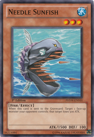 Needle Sunfish [PHSW-EN010] Common - Card Brawlers | Quebec | Canada | Yu-Gi-Oh!