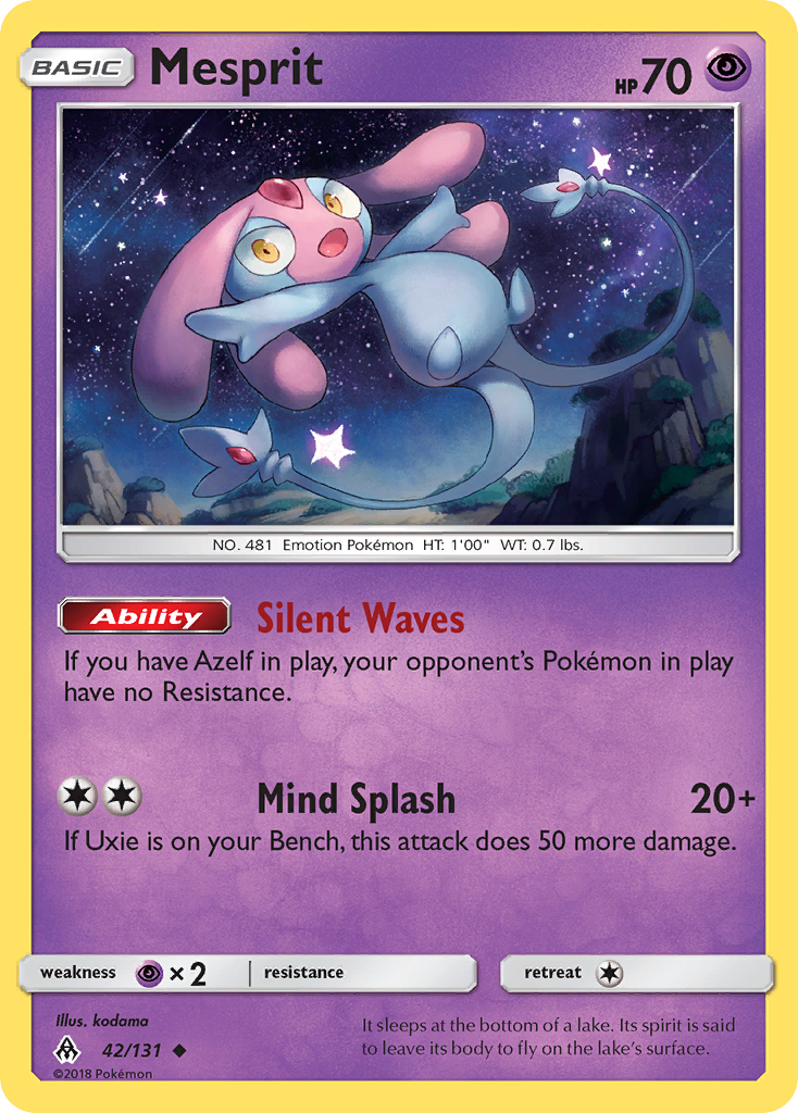 Mesprit (42/131) [Sun & Moon: Forbidden Light] - Card Brawlers | Quebec | Canada | Yu-Gi-Oh!