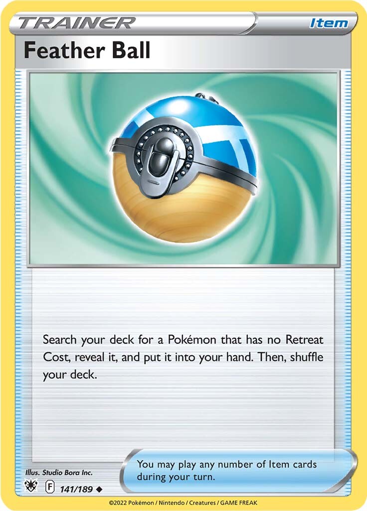 Feather Ball (141/189) [Sword & Shield: Astral Radiance] - Card Brawlers | Quebec | Canada | Yu-Gi-Oh!