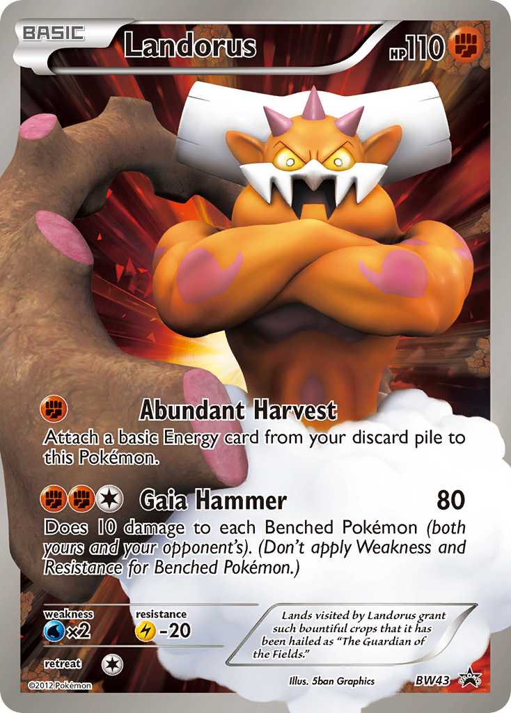Landorus (BW43) [Black & White: Black Star Promos] - Card Brawlers | Quebec | Canada | Yu-Gi-Oh!
