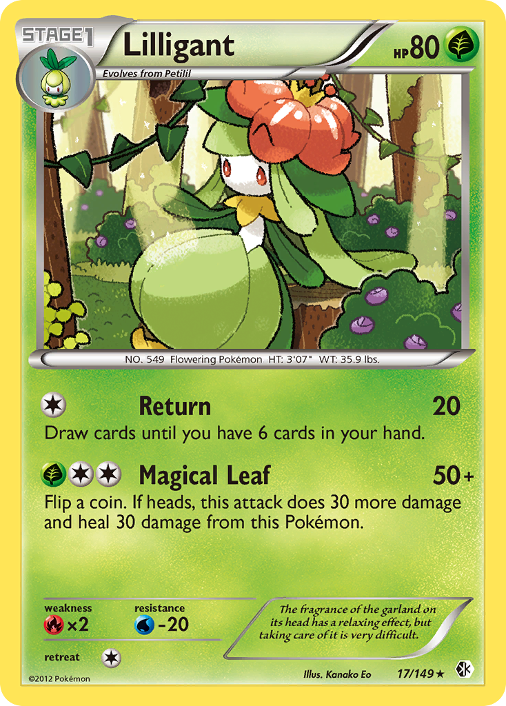 Lilligant (17/149) [Black & White: Boundaries Crossed] - Card Brawlers | Quebec | Canada | Yu-Gi-Oh!