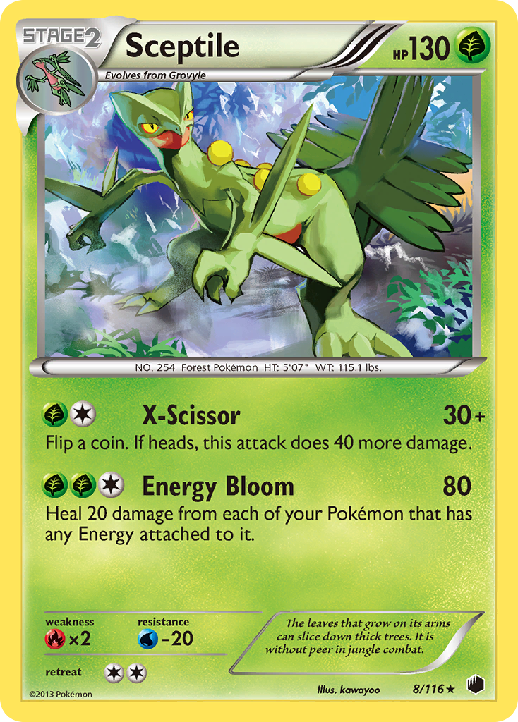 Sceptile (8/116) [Black & White: Plasma Freeze] - Card Brawlers | Quebec | Canada | Yu-Gi-Oh!