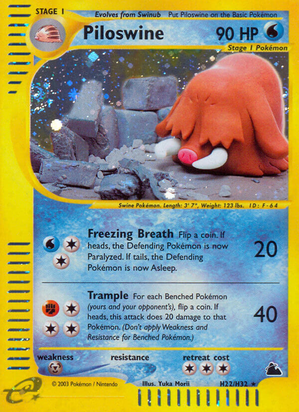 Piloswine (H22/H32) [Skyridge] - Card Brawlers | Quebec | Canada | Yu-Gi-Oh!