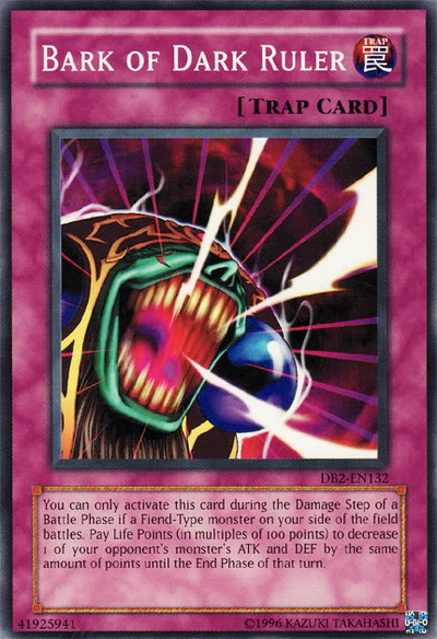 Bark of Dark Ruler [DB2-EN132] Common - Card Brawlers | Quebec | Canada | Yu-Gi-Oh!