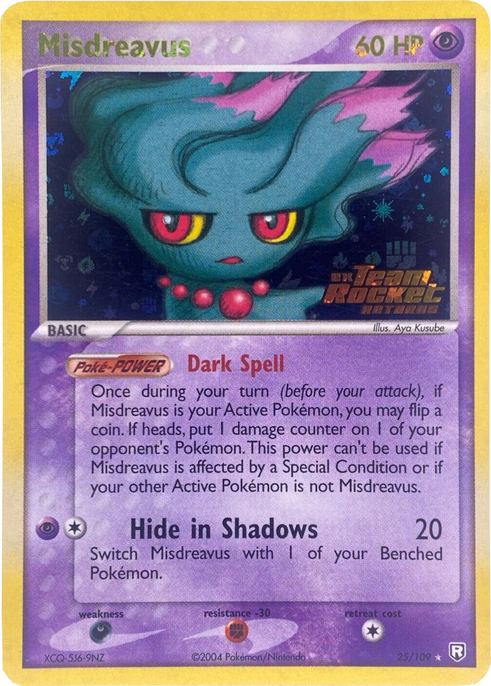 Misdreavus (25/109) (Stamped) [EX: Team Rocket Returns] - Card Brawlers | Quebec | Canada | Yu-Gi-Oh!