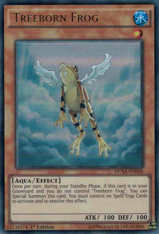 Treeborn Frog [DUSA-EN058] Ultra Rare - Yu-Gi-Oh! - Card Brawlers | Quebec | Canada |