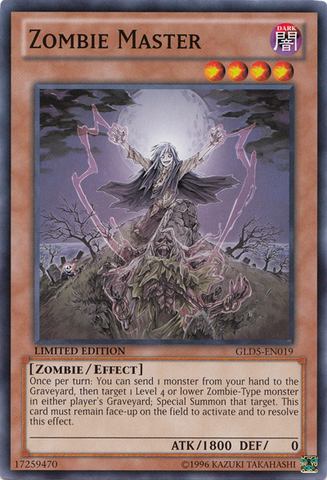 Zombie Master [GLD5-EN019] Common - Card Brawlers | Quebec | Canada | Yu-Gi-Oh!