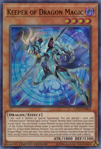 Keeper of Dragon Magic [CT15-EN004] Ultra Rare - Card Brawlers | Quebec | Canada | Yu-Gi-Oh!