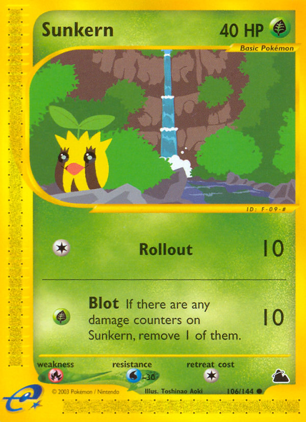 Sunkern (106/144) [Skyridge] - Card Brawlers | Quebec | Canada | Yu-Gi-Oh!