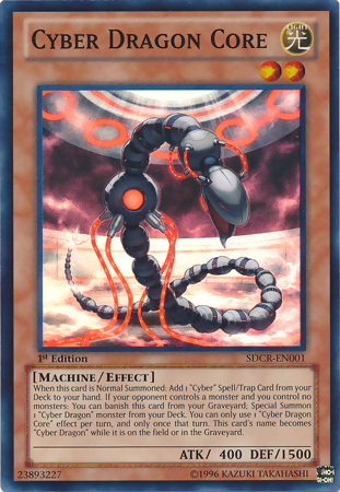 Cyber Dragon Core [SDCR-EN001] Super Rare - Yu-Gi-Oh! - Card Brawlers | Quebec | Canada |