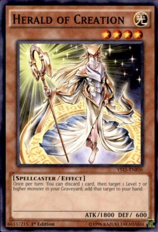 Herald of Creation [YS15-ENF06] Common - Card Brawlers | Quebec | Canada | Yu-Gi-Oh!