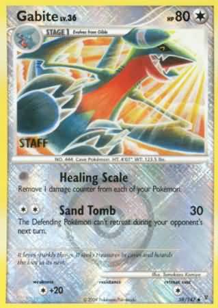 Gabite (59/147) (Championship Promo Staff) [Platinum: Supreme Victors] - Card Brawlers | Quebec | Canada | Yu-Gi-Oh!