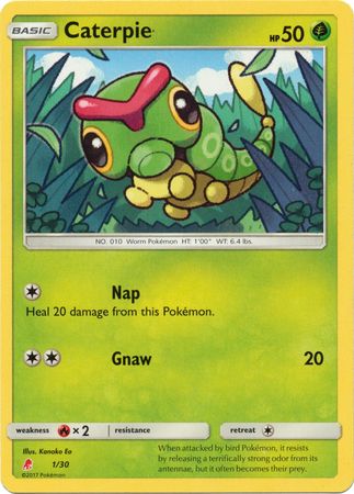 Caterpie (1/30) [Sun & Moon: Trainer Kit - Lycanroc] - Card Brawlers | Quebec | Canada | Yu-Gi-Oh!
