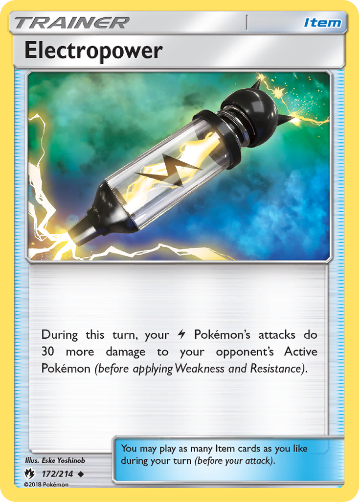 Electropower (172/214) [Sun & Moon: Lost Thunder] - Card Brawlers | Quebec | Canada | Yu-Gi-Oh!
