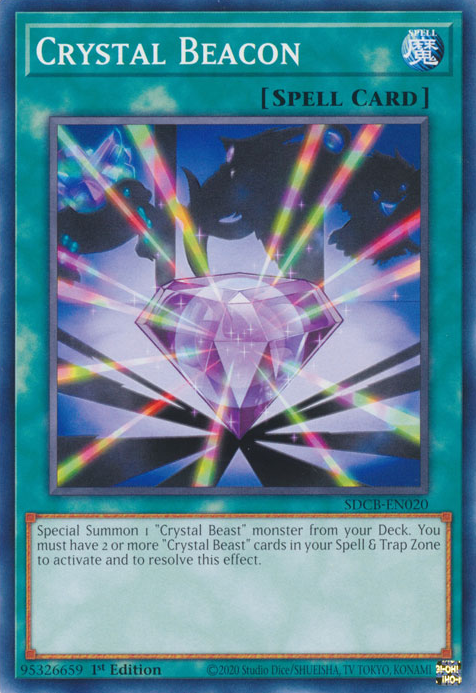 Crystal Beacon [SDCB-EN020] Common - Card Brawlers | Quebec | Canada | Yu-Gi-Oh!