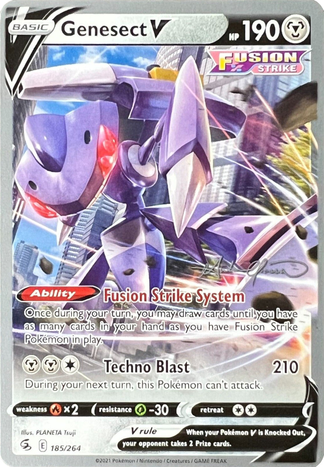 Genesect V (185/264) (The Shape of Mew - Andre Chiasson) [World Championships 2022] - Card Brawlers | Quebec | Canada | Yu-Gi-Oh!