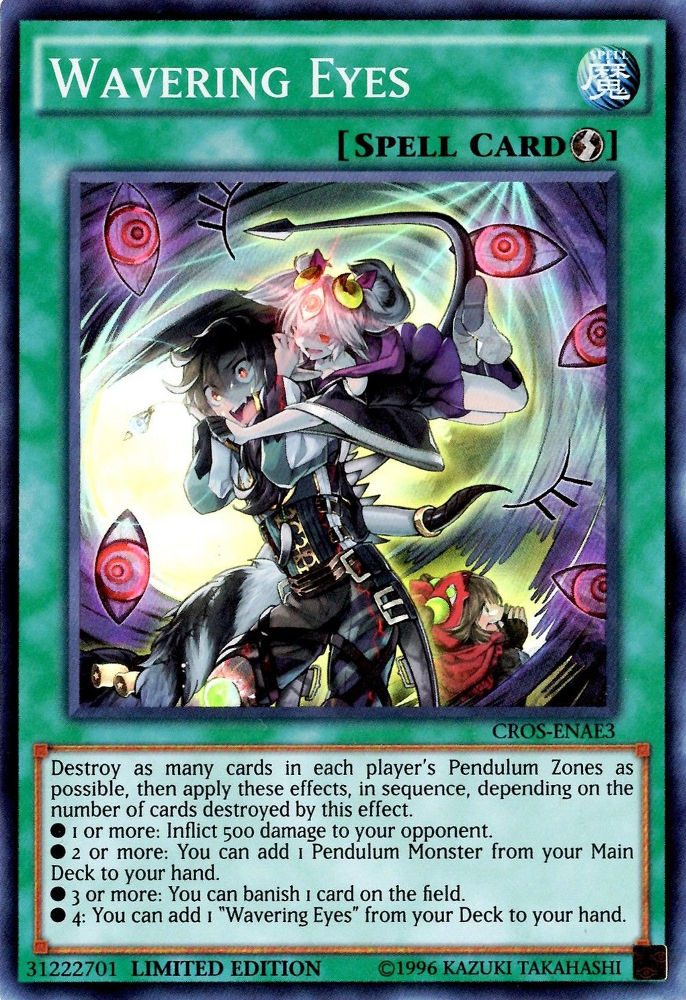 Wavering Eyes [CROS-ENAE3] Super Rare - Yu-Gi-Oh! - Card Brawlers | Quebec | Canada |