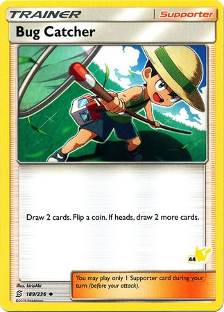 Bug Catcher (189/236) (Pikachu Stamp #44) [Battle Academy 2020] - Card Brawlers | Quebec | Canada | Yu-Gi-Oh!