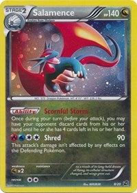 Salamence (8/20) (Cosmos Holo) (Blister Exclusive) [Black & White: Dragon Vault] - Card Brawlers | Quebec | Canada | Yu-Gi-Oh!
