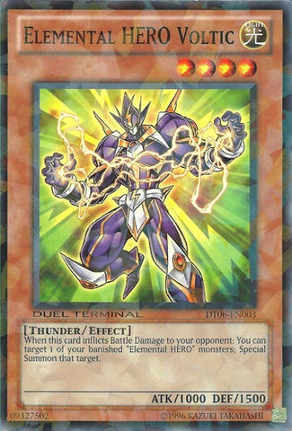 Elemental Hero Voltic [DT06-EN003] Common - Card Brawlers | Quebec | Canada | Yu-Gi-Oh!