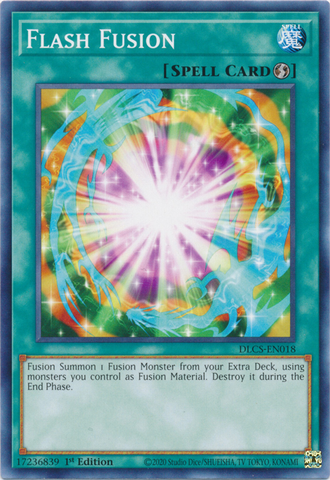 Flash Fusion [DLCS-EN018] Common - Card Brawlers | Quebec | Canada | Yu-Gi-Oh!