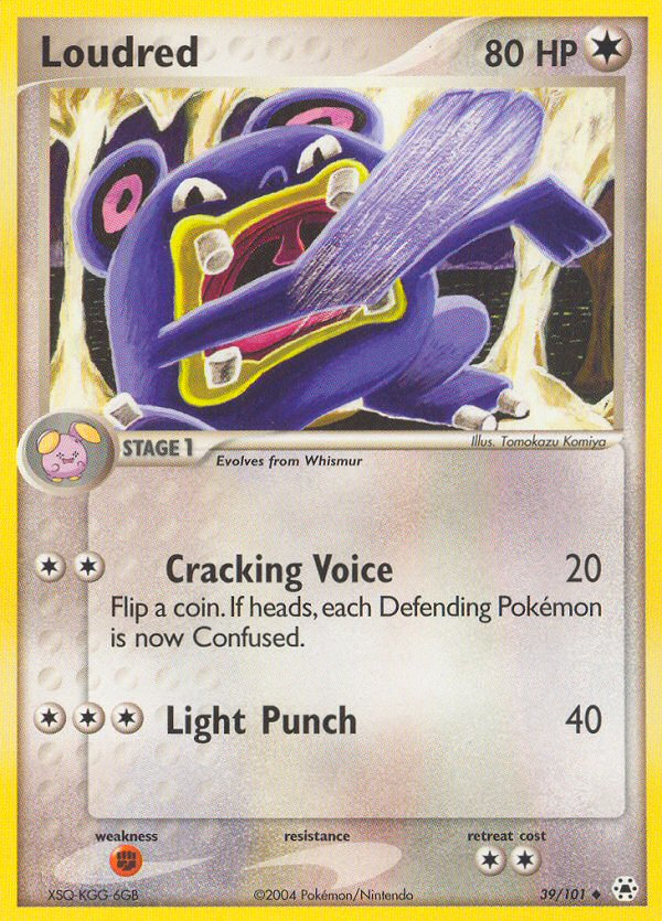 Loudred (39/101) [EX: Hidden Legends] - Card Brawlers | Quebec | Canada | Yu-Gi-Oh!
