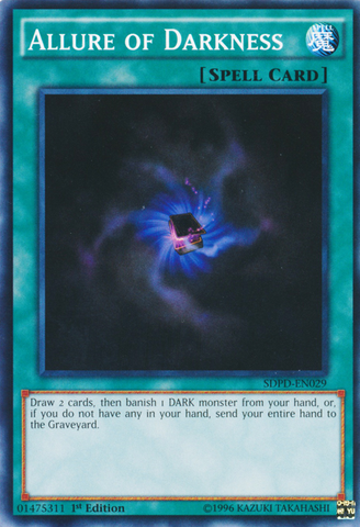 Allure of Darkness [SDPD-EN029] Common - Yu-Gi-Oh! - Card Brawlers | Quebec | Canada |