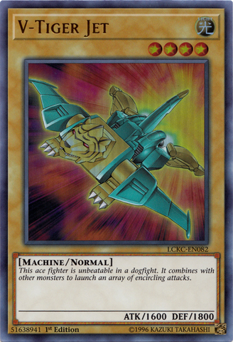 V-Tiger Jet [LCKC-EN082] Ultra Rare - Yu-Gi-Oh! - Card Brawlers | Quebec | Canada |